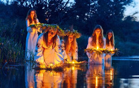 Midsummer pagan rituala